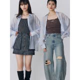 ブルー | マットシアーシャツ | MURUA