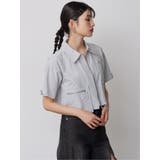 ZIPハーフスリーブシャツ【セットアップ着用可】 | MURUA | 詳細画像13 
