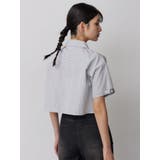 ZIPハーフスリーブシャツ【セットアップ着用可】 | MURUA | 詳細画像15 