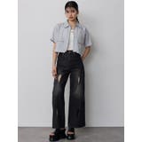ZIPハーフスリーブシャツ【セットアップ着用可】 | MURUA | 詳細画像17 