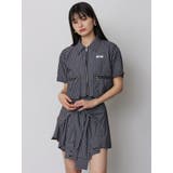 ZIPハーフスリーブシャツ【セットアップ着用可】 | MURUA | 詳細画像3 