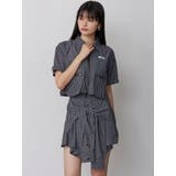ZIPハーフスリーブシャツ【セットアップ着用可】 | MURUA | 詳細画像5 
