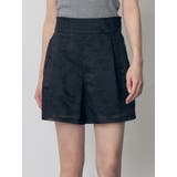 ブラック | タックレースショートパンツ【セットアップ着用可】 | MURUA