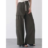 カーキ | ZIPカーゴパンツ | MURUA