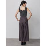 ハイウエストセンプレワイドパンツ【セットアップ着用可】【接触冷感】 | MURUA | 詳細画像11 