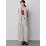 ハイウエストセンプレワイドパンツ【セットアップ着用可】【接触冷感】 | MURUA | 詳細画像12 