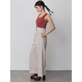 ハイウエストセンプレワイドパンツ【セットアップ着用可】【接触冷感】 | MURUA | 詳細画像18 