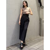 ハイウエストセンプレワイドパンツ【セットアップ着用可】【接触冷感】 | MURUA | 詳細画像26 