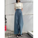 ハイウエストセンプレワイドパンツ【セットアップ着用可】【接触冷感】 | MURUA | 詳細画像29 