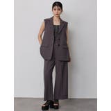 ハイウエストセンプレワイドパンツ【セットアップ着用可】【接触冷感】 | MURUA | 詳細画像3 