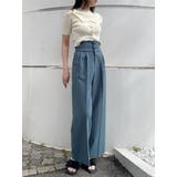 ハイウエストセンプレワイドパンツ【セットアップ着用可】【接触冷感】 | MURUA | 詳細画像31 