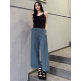 ハイウエストセンプレワイドパンツ【セットアップ着用可】【接触冷感】 | MURUA | 詳細画像35 