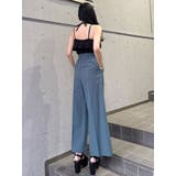 ハイウエストセンプレワイドパンツ【セットアップ着用可】【接触冷感】 | MURUA | 詳細画像36 