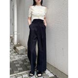 ハイウエストセンプレワイドパンツ【セットアップ着用可】【接触冷感】 | MURUA | 詳細画像39 