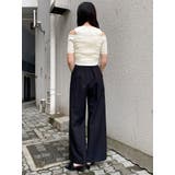 ハイウエストセンプレワイドパンツ【セットアップ着用可】【接触冷感】 | MURUA | 詳細画像40 