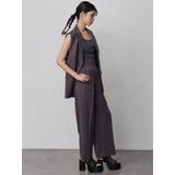 ハイウエストセンプレワイドパンツ【セットアップ着用可】【接触冷感】 | MURUA | 詳細画像5 
