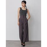 ハイウエストセンプレワイドパンツ【セットアップ着用可】【接触冷感】 | MURUA | 詳細画像8 