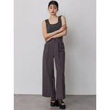 ハイウエストセンプレワイドパンツ【セットアップ着用可】【接触冷感】 | MURUA | 詳細画像9 