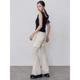 レースパッチワークフレアパンツ【WEB限定】 | MURUA | 詳細画像15 