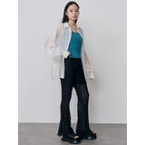 レースパッチワークフレアパンツ【WEB限定】 | MURUA | 詳細画像3 
