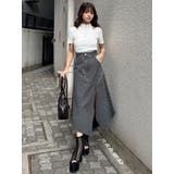 ウォッシュアシメラッフルZIPスカート | MURUA | 詳細画像14