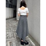ウォッシュアシメラッフルZIPスカート | MURUA | 詳細画像15