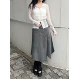 ウォッシュアシメラッフルZIPスカート【セット販売対象】 | MURUA | 詳細画像2 