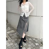 ウォッシュアシメラッフルZIPスカート【セット販売対象】 | MURUA | 詳細画像3 