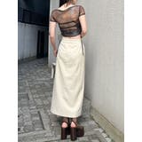 ダブルベルトアシメZIPスカート | MURUA | 詳細画像15 