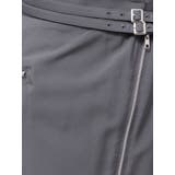 ダブルベルトアシメZIPスカート | MURUA | 詳細画像27 