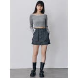 フロントZIPアウトポケットミニスカート | MURUA | 詳細画像26 