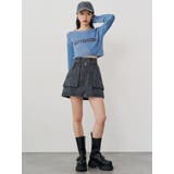 フロントZIPアウトポケットミニスカート | MURUA | 詳細画像6 