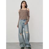 バレルレッグクラッシュデニム | MURUA | 詳細画像10 