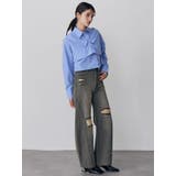 バレルレッグクラッシュデニム | MURUA | 詳細画像15 