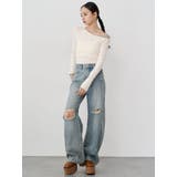 バレルレッグクラッシュデニム | MURUA | 詳細画像22 