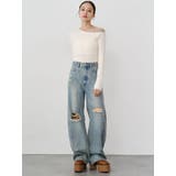 バレルレッグクラッシュデニム | MURUA | 詳細画像23 