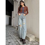 バレルレッグクラッシュデニム | MURUA | 詳細画像34 