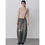 バレルレッグクラッシュデニム | MURUA | 詳細画像6 