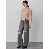 バレルレッグクラッシュデニム | MURUA | 詳細画像8 