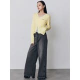 サイドZIPスリットワイドデニム【セットアップ着用可】 | MURUA | 詳細画像10 