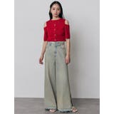 サイドZIPスリットワイドデニム【セットアップ着用可】 | MURUA | 詳細画像12 