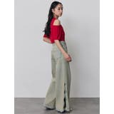 サイドZIPスリットワイドデニム【セットアップ着用可】 | MURUA | 詳細画像15 