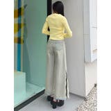 サイドZIPスリットワイドデニム【セットアップ着用可】 | MURUA | 詳細画像21 