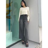 サイドZIPスリットワイドデニム【セットアップ着用可】 | MURUA | 詳細画像25 