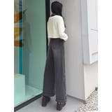 サイドZIPスリットワイドデニム【セットアップ着用可】 | MURUA | 詳細画像26 