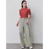 サイドZIPスリットワイドデニム【セットアップ着用可】 | MURUA | 詳細画像4 