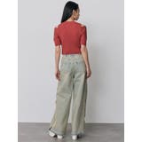 サイドZIPスリットワイドデニム【セットアップ着用可】 | MURUA | 詳細画像8 