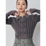 フロントピンチニット | MURUA | 詳細画像1 