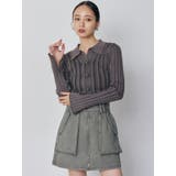 フロントピンチニット | MURUA | 詳細画像5 