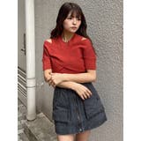 ZIPカシュクールハーフニット | MURUA | 詳細画像10 